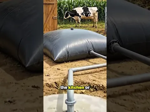 Animal Waste Turned Into FREE Cooking Gas! 😱