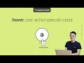 hover CSS pseudo-class selector - Fundamentals