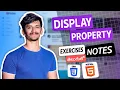 CSS Display Property in Telugu Block Inline Inline-Block CSS full course in Telugu