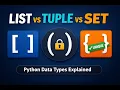 63 Python Data Types Explained Lists vs Tuples vs Sets With Code Examples ch 13 lesson 2