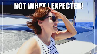 This is What Force 7 Sailing is REALLY Like on a Catamaran! (32 kts, beating to windward)