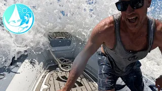 WET AND WILD dinghy ride that gave the CAPTAIN a bit of a SHOCK