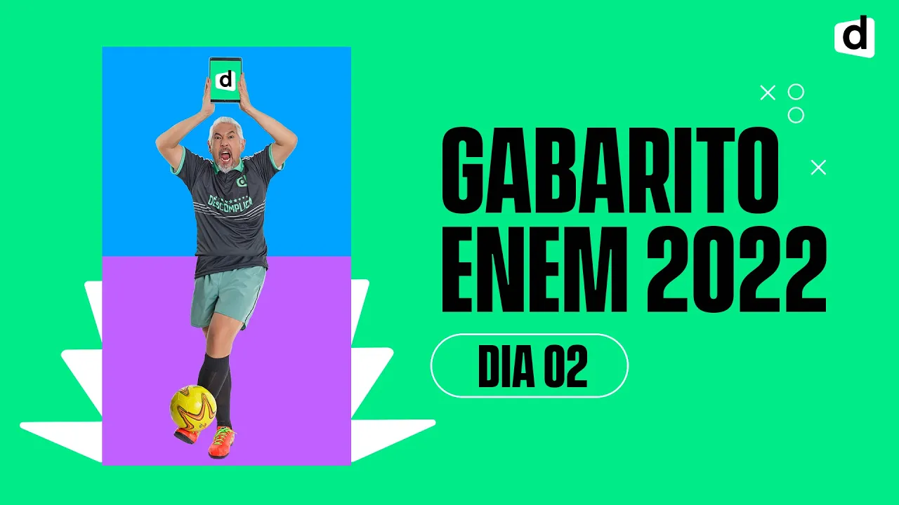 GABARITO ENEM 2022 | Correção ao Vivo | Dia 2: Naturezas e Matemática