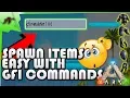 How To Spawn Items EASY GFI New Admin Commands - Ark Survival Evolved pc