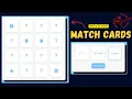 JavaScript Memory Game Tutorial From Zero to Working Project