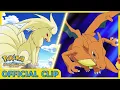 Ninetales vs Charizard Pokemon BW Adventures in Unova and Beyond Clip