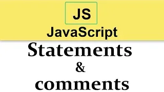 JavaScript Tutorials Statements and comments