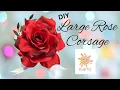 Large Rose Corsage