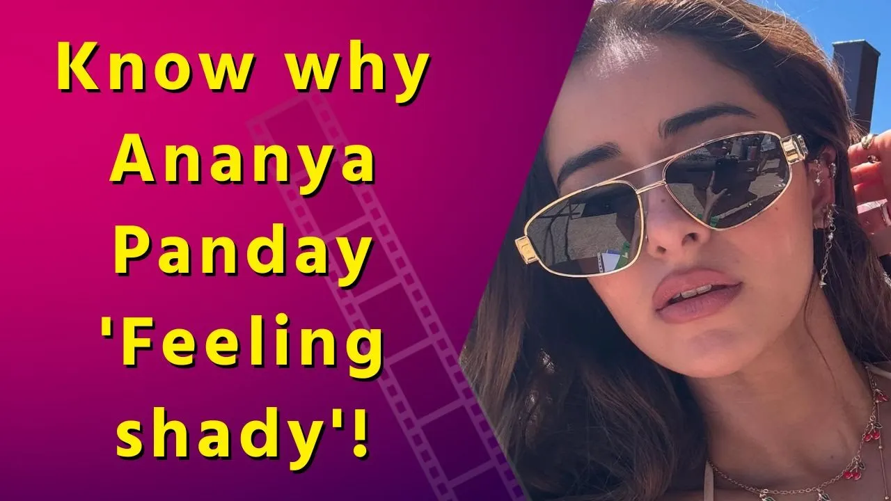 Ananya Panday turns up the heat in glamorous new selfie series