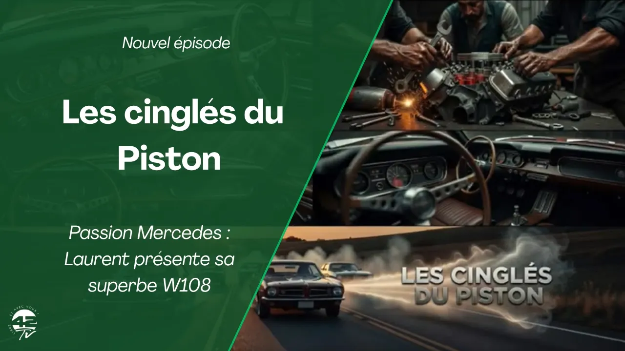 ⁣Mercedes W108 : une berline de prestige devenue voiture de collection