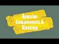 Angular Part2 Components Routing