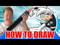 Draw DANNY PHANTOM Step by Step