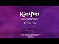 I Need You - 3T | Karaoke Version | KaraFun
