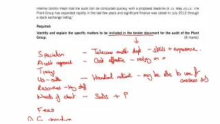 APPOINTMENT - ACCA AUDIT F8