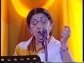 Lata Mangeshkar - Aayega Aanewala / Naina Barse Rhim Jhim (Live Performance)
