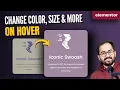 Change Text Color Zoom on Hover - Elementor FREE