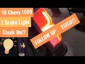 2018 Chevy Silverado Lighting Issue FIXED Fuse Box Replacement Repair Verification