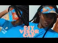 DIY simple VISOR CAP How I made my ankara visor cap Easy to make