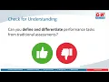 Performance Tasks Putting Learning into Action