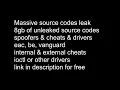 free source code leak of 8gb given to me by fakemink