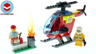 LEGO City 60318 Fire Helicopter - LEGO Speed Build Review