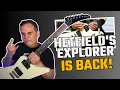 The Guitar That Built Metallica Gibson Explorer Classic White Review