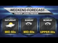 June 3-4 2017 Finger Lakes Weekend Weather Forecast