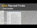 Alias Tips and Tricks 15 - How to Find a Tool