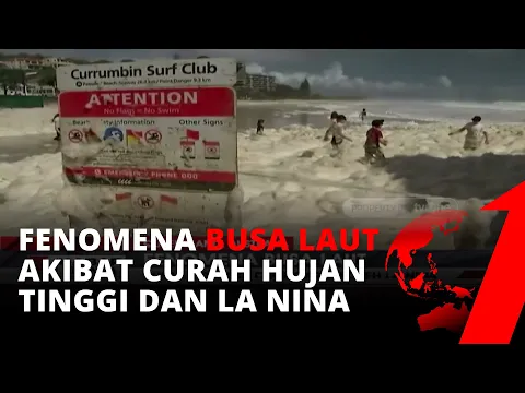 Unik, Fenomena Busa Laut Terjadi di Gold Coast Queensland Australia | tvOne