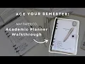 I created my dream Planner 2025 Academic Planner Walkthrough