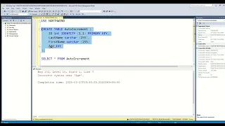 HOW SQL AUTO INCREMENT Field
