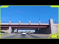 Relaxing Midday Drive Colorado Springs to Monument I-25 North Scenic Flow