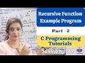 C-87-Functions in C function example program Part-2