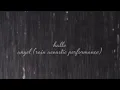Halle - Angel (Rain Acoustic Performance)