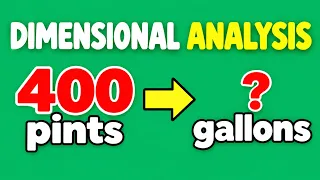 Dimensional Analysis - (Factor-Label Method)