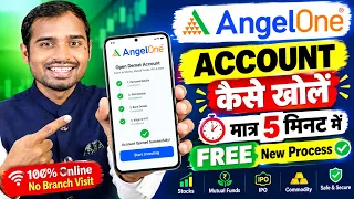 Angel One Account Kise khole | Angelone demat account kaise khole | Angel one free account opening