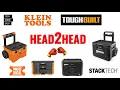 Head2Head TOUGHBUILT vs KLEIN ToughBuilt StackTech Klein ModBox