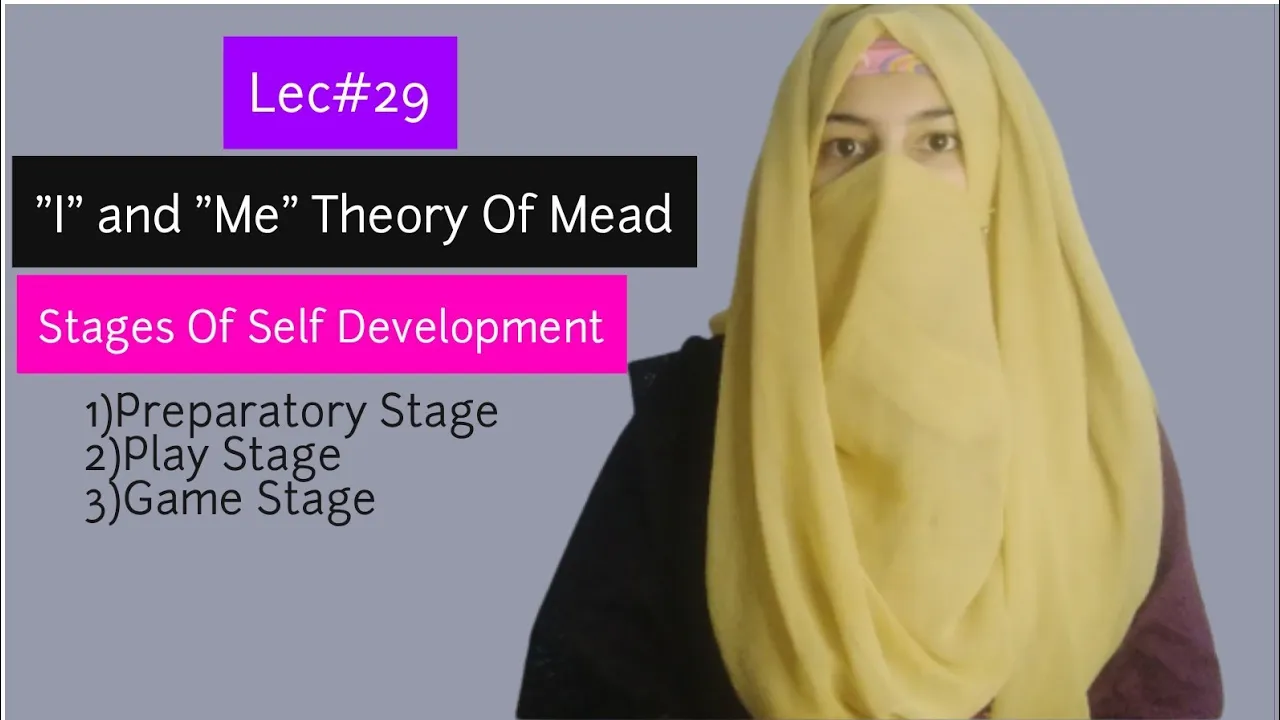 "I" And "Me" Theory Of Self Development By George Herbert Mead || Stages Of Self Development