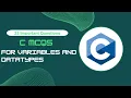 C MCQs Top 25 Variables and Datatypes in C Questions and Answers Tpoint Tech