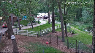 Goldy s Yard 700pm 758pm Nick gets mower Ttent 831pm Carly cabin misc to 10pm farm day ends5292024