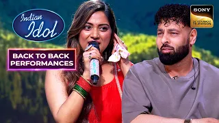 jyotirmayee vocals judges impress indian idol s16 back to back performances