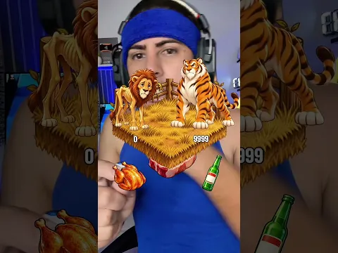 O LEÃO MAGRELO NUNCA VAI VENCER O TIGRE! 😱 #shorts