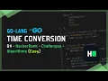 Time Conversion 6 - HackerRank