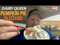 Dairy Queen Pumpkin Pie Blizzard Review 2025