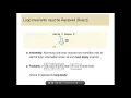 The Mechanics of Loop Invariants in Whiley