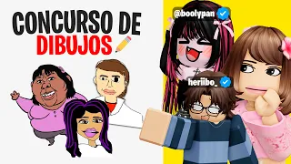 EL PEOR CONCURSO DE DIBUJOS en ROBLOX 😩 ft. @heriibo y @boolypan