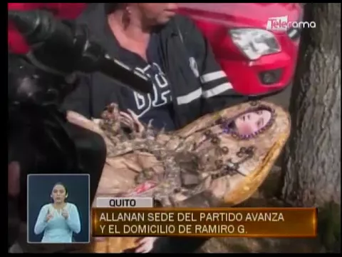 Allanan sede del partido Avanza y el domicilio de Ramiro G.