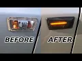 Installing Vauxhall Dynamic Sweeping Smoked LED Indicator Lenses Astra Adam Corsa Insignia Zafira