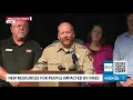 Spokane County sheriff provides update on wildfires live update
