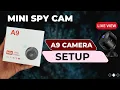 A9 Mini Spy Camera Unboxing Setup - Best Hidden Camera 2025